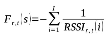 Figure 5: calcul RSSI